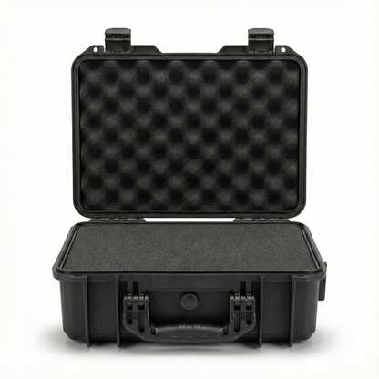 Mallette de Transport Rigide Étanche avec Mousse Prédécoupée – Valise de Protection Antichoc pour Jumelles et Caméras