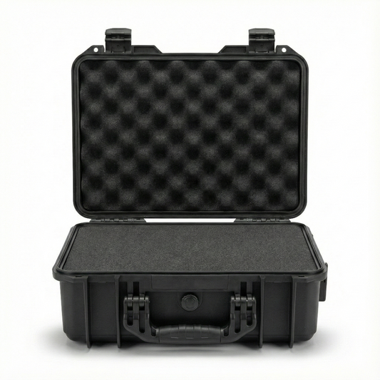Mallette de Transport Rigide Étanche avec Mousse Prédécoupée – Valise de Protection Antichoc pour Jumelles et Caméras