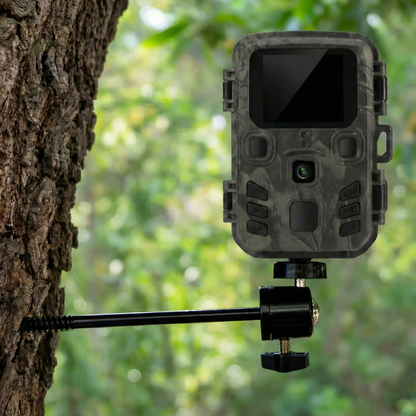 Support d'arbre de caméra en acier durable, vis 1/4 pouces, angles réglables