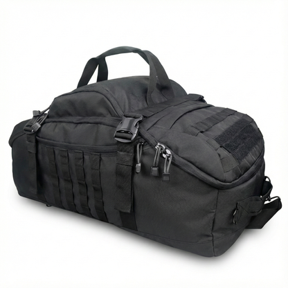 Sac de Transport Tactique TAILLE (L) - Système MOLLE et Bandoulière Amovible - Dimensions 60x30x25cm