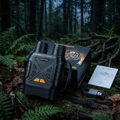 Jumelles Vision Nocturne 1080P – Zoom x10 – Portée 800m – Écran 2.8"